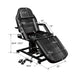 OmySalon 72in Electric Height Adjustable Facial Massage Bed with Hydraulic Stool  Black Dimensions