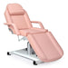 OmySalon 73in Facial Massage Bed Adjustable Esthetician Bed Facial Lash Bed Pink Front Left View