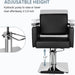 OmySalon Hydraulic Barber Chair 360 Degrees Rolling Swivel Hair Styling Chair All Purpose Beauty Spa Equipment Heavy Adjustable Height