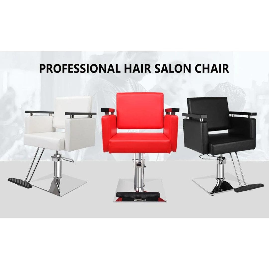 OmySalon Hydraulic Barber Chair 360 Degrees Rolling Swivel Hair Styling Chair All Purpose Beauty Spa Equipment Heavy Description Image Professional Hair Salon Chair