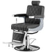 OmySalon Vintage Barber Chairs for Barbershop Heavy Duty Professional Salon Chair Front Right View