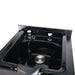 Omysalon Shampoo Bowl with Cabinet, Salon Wet Station with Sprayer Faucet View Of Bowl Image